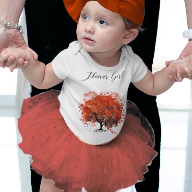 Camisetas de fiesta de boda de niña con flores de  (Subido por el creador)