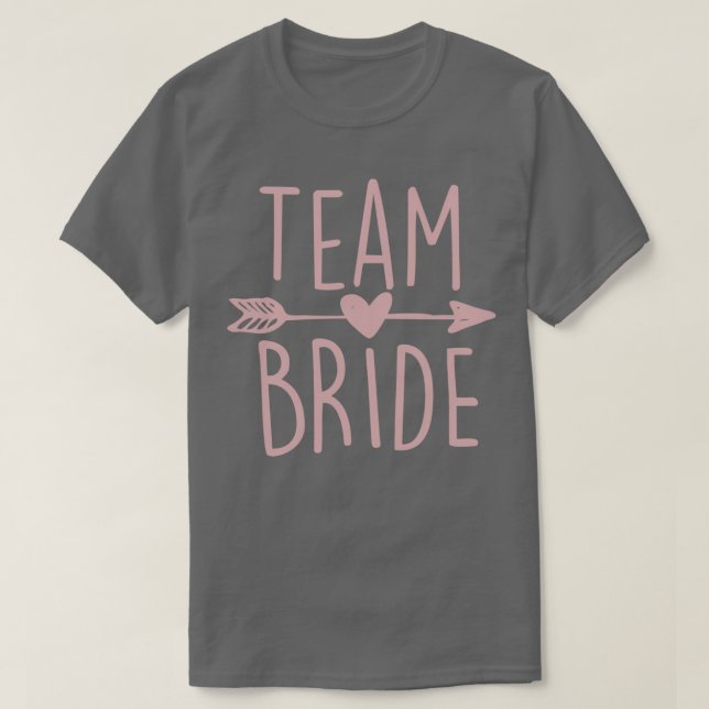 Camisetas de fiesta de despedida de soltera Team B (Diseño del anverso)