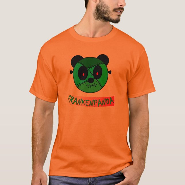 Camisetas de FRANKENPANDA Halloween (Anverso)
