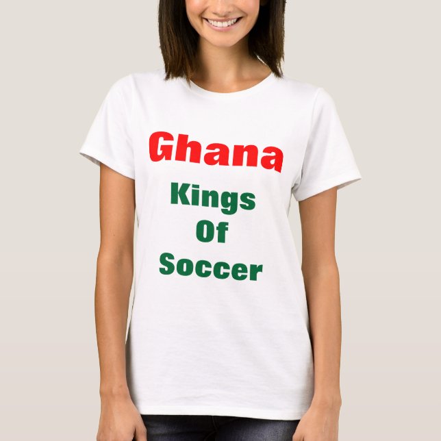 Camisetas de fútbol de Ghana (Anverso)