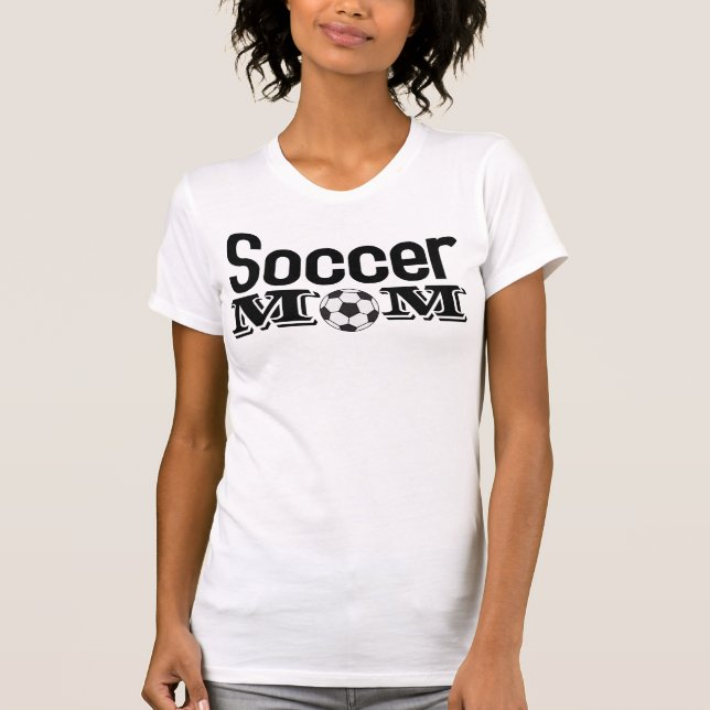 Camisetas De Fútbol Para Mamá Fútbol Día de la Mad (Anverso)