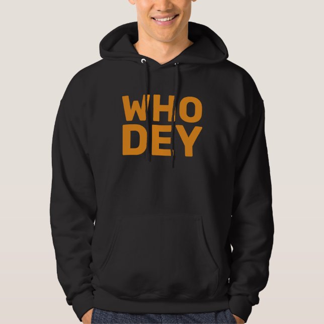Camisetas de fútbol WHO DEY SUDADERA CON CAPUCHA (Anverso)