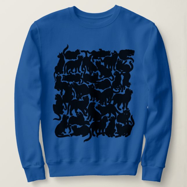 Camisetas de gato artístico para mujeres Jersey cl (Anverso del diseño)