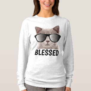 Camisetas de gato cristianas, bendecidas