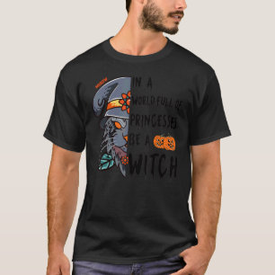 Camisetas de Gato Negro En Un Mundo Lleno De Princ
