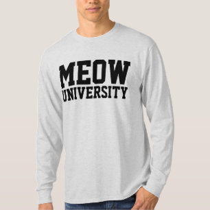 Camisetas de gatos de la UNIVERSIDAD MEOW