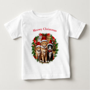 Camisetas de gatos Navidad