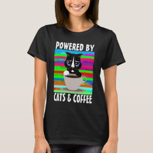 CAMISETAS DE GATOS Y CAFÉ