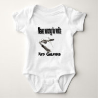 Camisetas de genio infantil