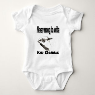 Camisetas de genio infantil