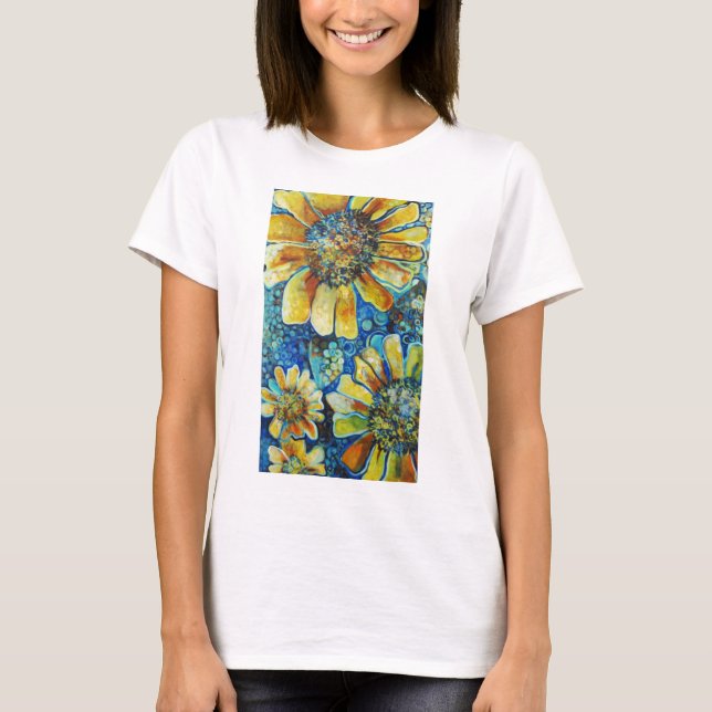 Camisetas de girasoles y lunares (Anverso)