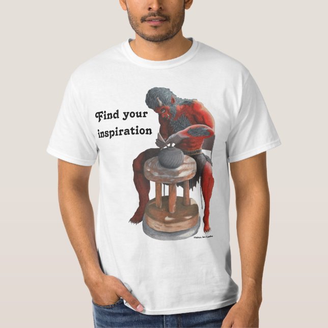 Camisetas de giro del arte de la fantasía de la (Anverso)
