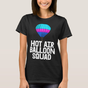 Camisetas de globos aerostáticos de balón de aire