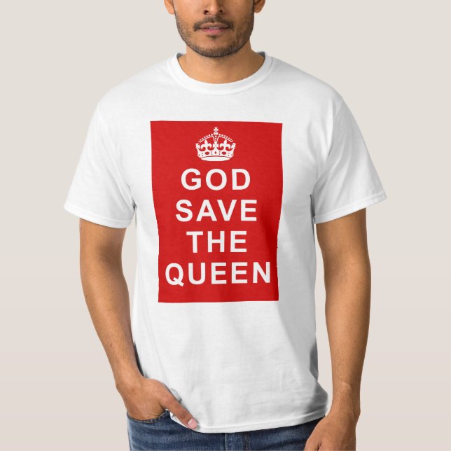 Camisetas de God Save the Queen, bolsos, regalos (Anverso)