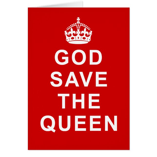 Camisetas de God Save the Queen, bolsos, regalos (Frente)