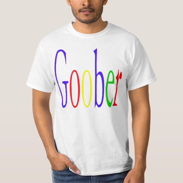 Camisetas de Google del Goober (Anverso)