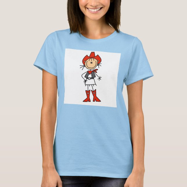 Camisetas de Gorra rojo y bots de la figura del pa (Anverso)