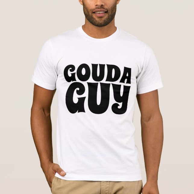CAMISETAS DE GOUDA CHEESE GUY (Anverso)