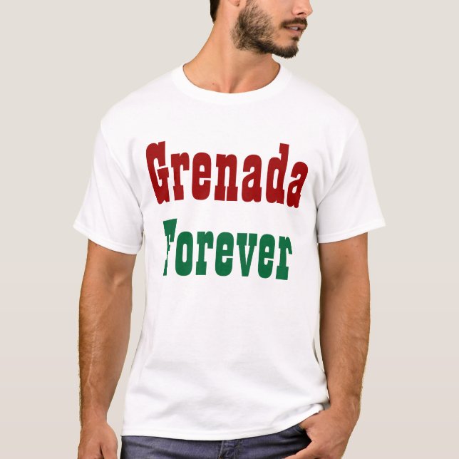 Camisetas de Granada para siempre (Anverso)