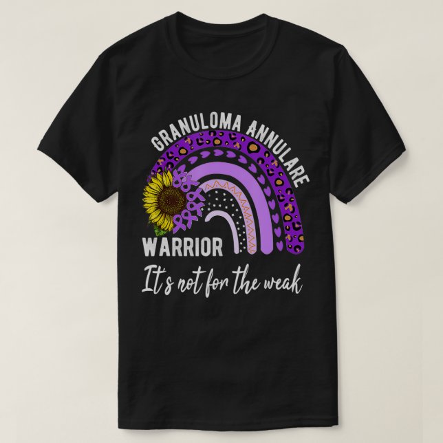 Camisetas de Granuloma Annulare, camisetas de sens (Diseño del anverso)