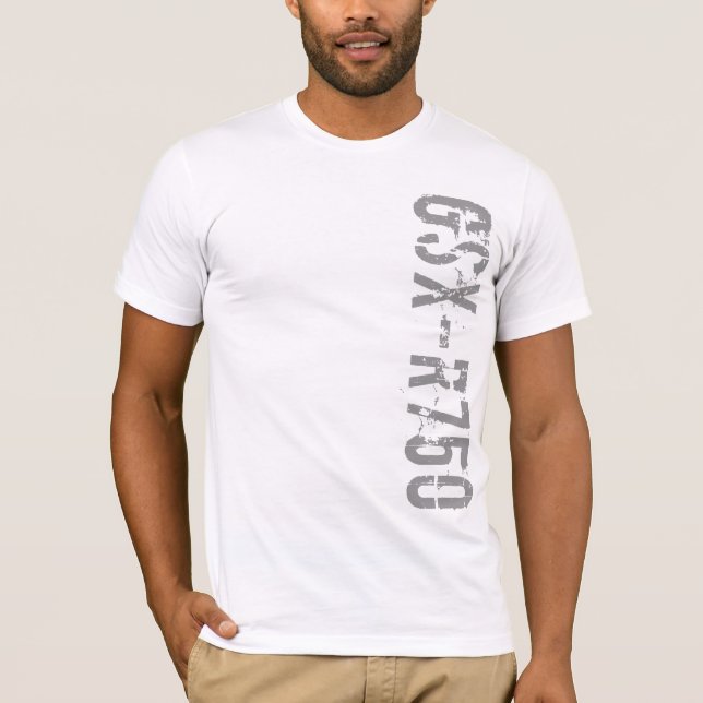 Camisetas de GSX-R750 Vert (Anverso)