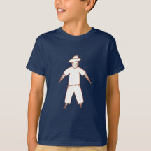 Camisetas de Halloween de Espantapájaros - colorea