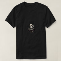 Camisetas de Halloween de Esqueleto Espeluznante