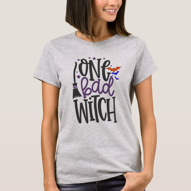 Camisetas de Halloween fanáticos de brujas locas (Anverso)
