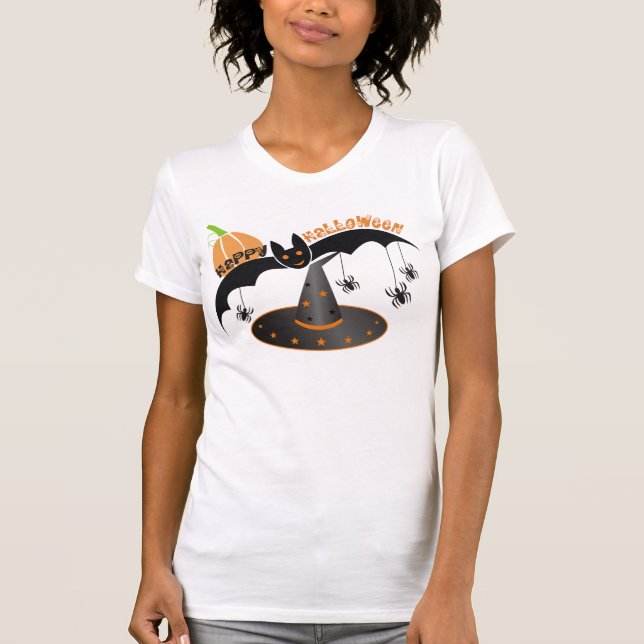 Camisetas de Halloween felices (Anverso)