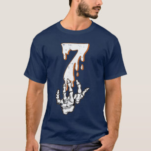 Camisetas de Halloween Número 7 Coincidentes 67 Me