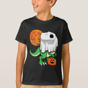 Camisetas de Halloween para chicos hombres Dinosau