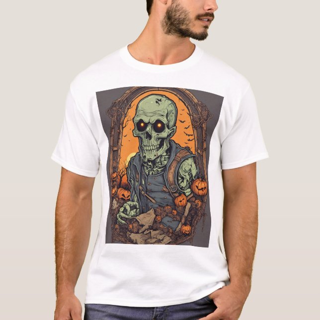 Camisetas de Halloween para hombres (Anverso)