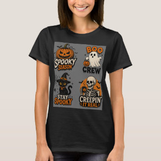 camisetas de halloween para mujeres