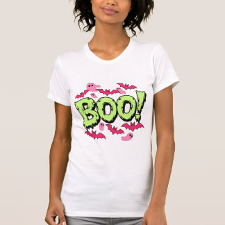 Camisetas de Halloween para mujeres Boo