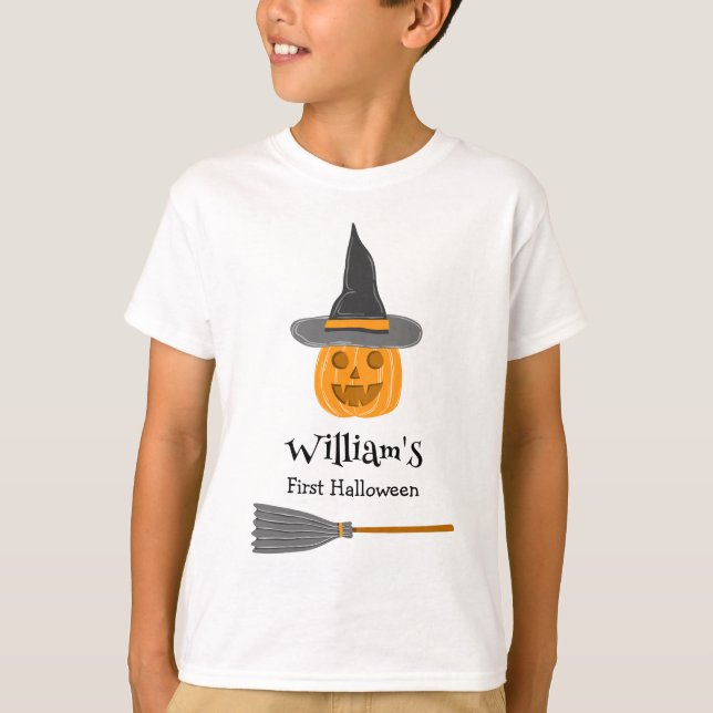 Camisetas de Halloween personalizables y lindas (Anverso)