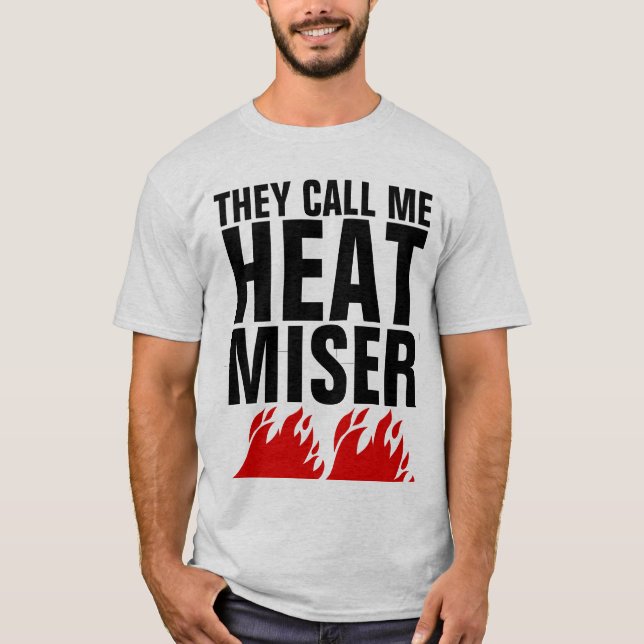 CAMISETAS DE HEAT MISER (Anverso)
