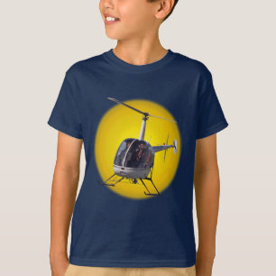 Camisetas de helicóptero de niños camisetas de Gua