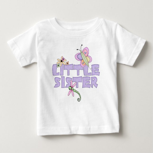 Camisetas de hermanita cute bugs (Anverso)