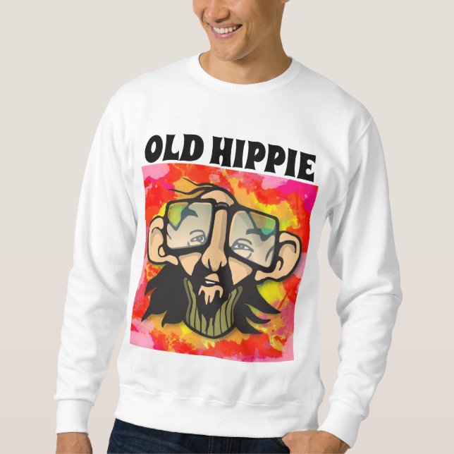 CAMISETAS DE HIPPIE DE CUMPLEAÑOS DE HOMBRES (Anverso)