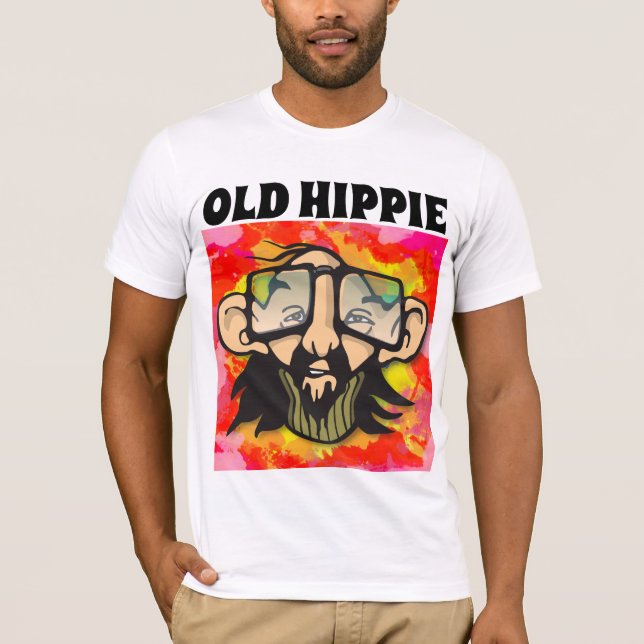 CAMISETAS DE HIPPIE HOMBRES (Anverso)