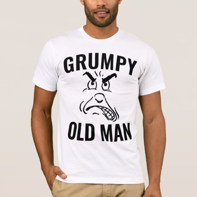 CAMISETAS DE HOMBRE VIEJO GRUMPY (Anverso)