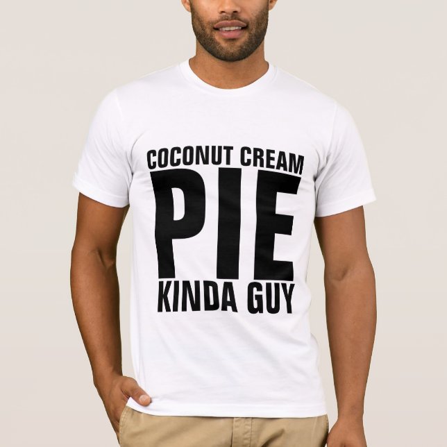 CAMISETAS DE HOMBRES DE COCOTERO CREAM PIE (Anverso)