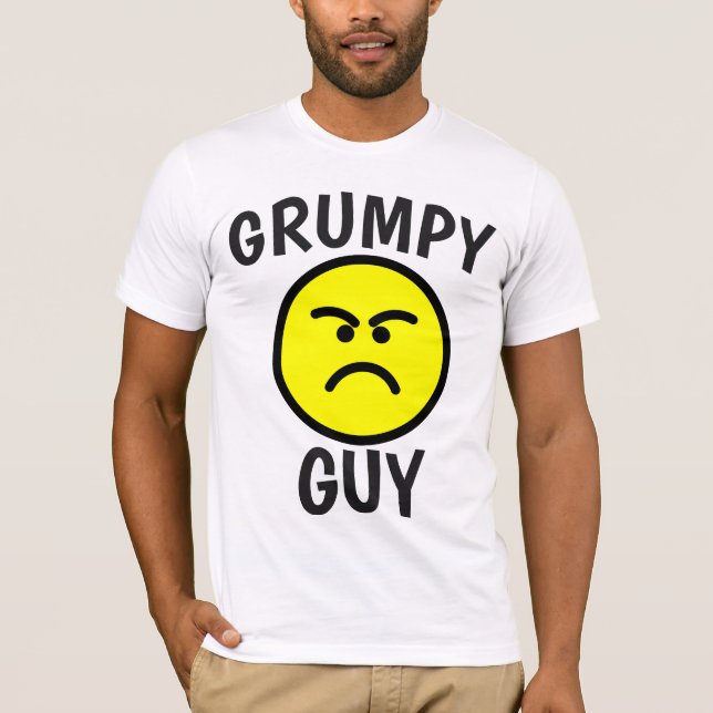 CAMISETAS DE HOMBRES GRUMPY (Anverso)