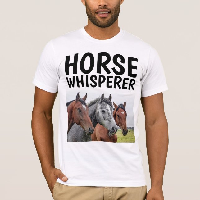 CAMISETAS DE HORSE WHISPERER (Anverso)