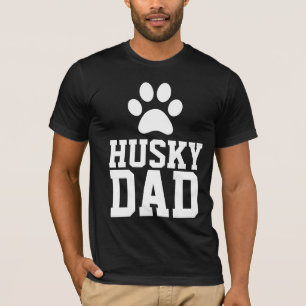 CAMISETAS DE HUSKY DOG DAD