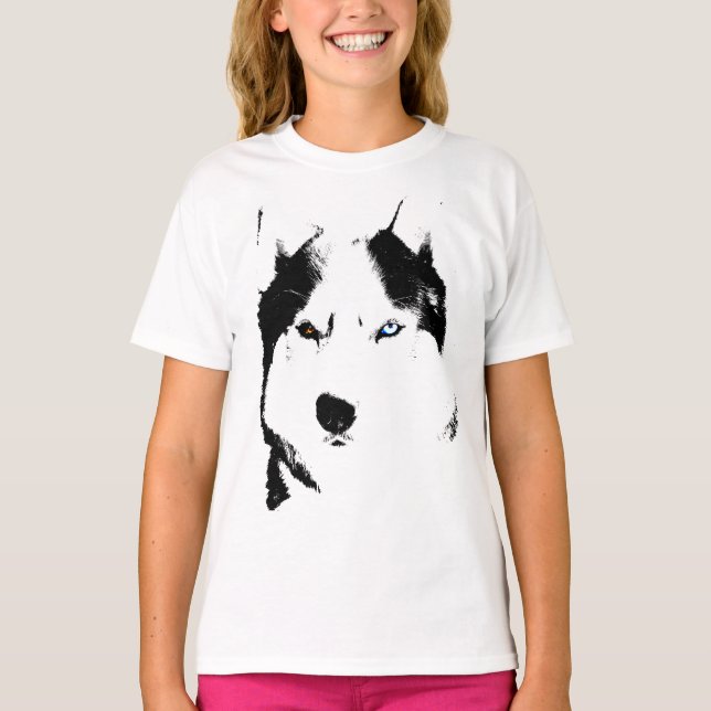 Camisetas de Husky Kid conmovieron la sudadera Hus (Anverso)