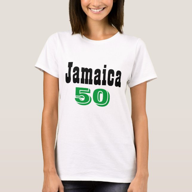 camisetas de independencia de jamaica (Anverso)