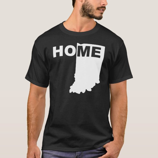 Camisetas de Indiana, un Hogar Lejos del Estado (Anverso)