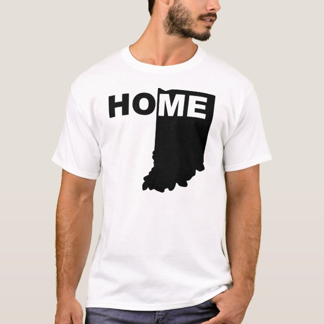 Camisetas de Indiana, un Hogar Lejos del Estado (Anverso)