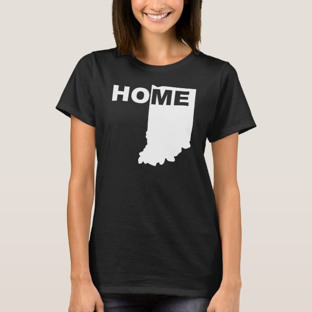 Camisetas de Indiana, un Hogar Lejos del Estado (Anverso)